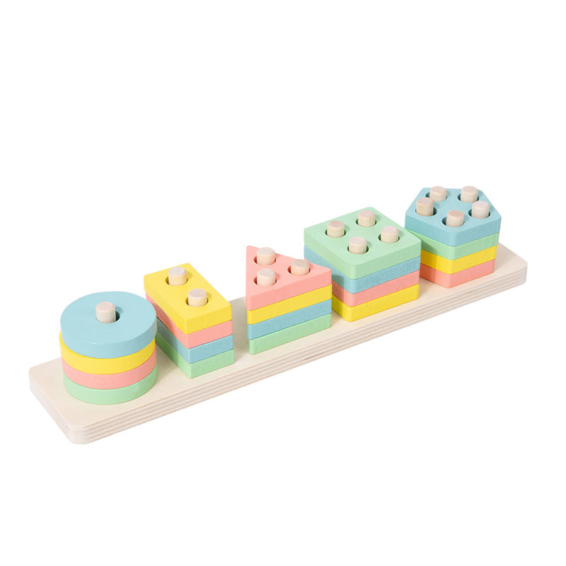 Montessori WOODEN  BLOCKS