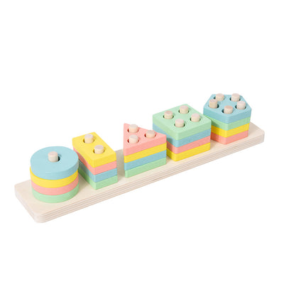 Montessori WOODEN  BLOCKS