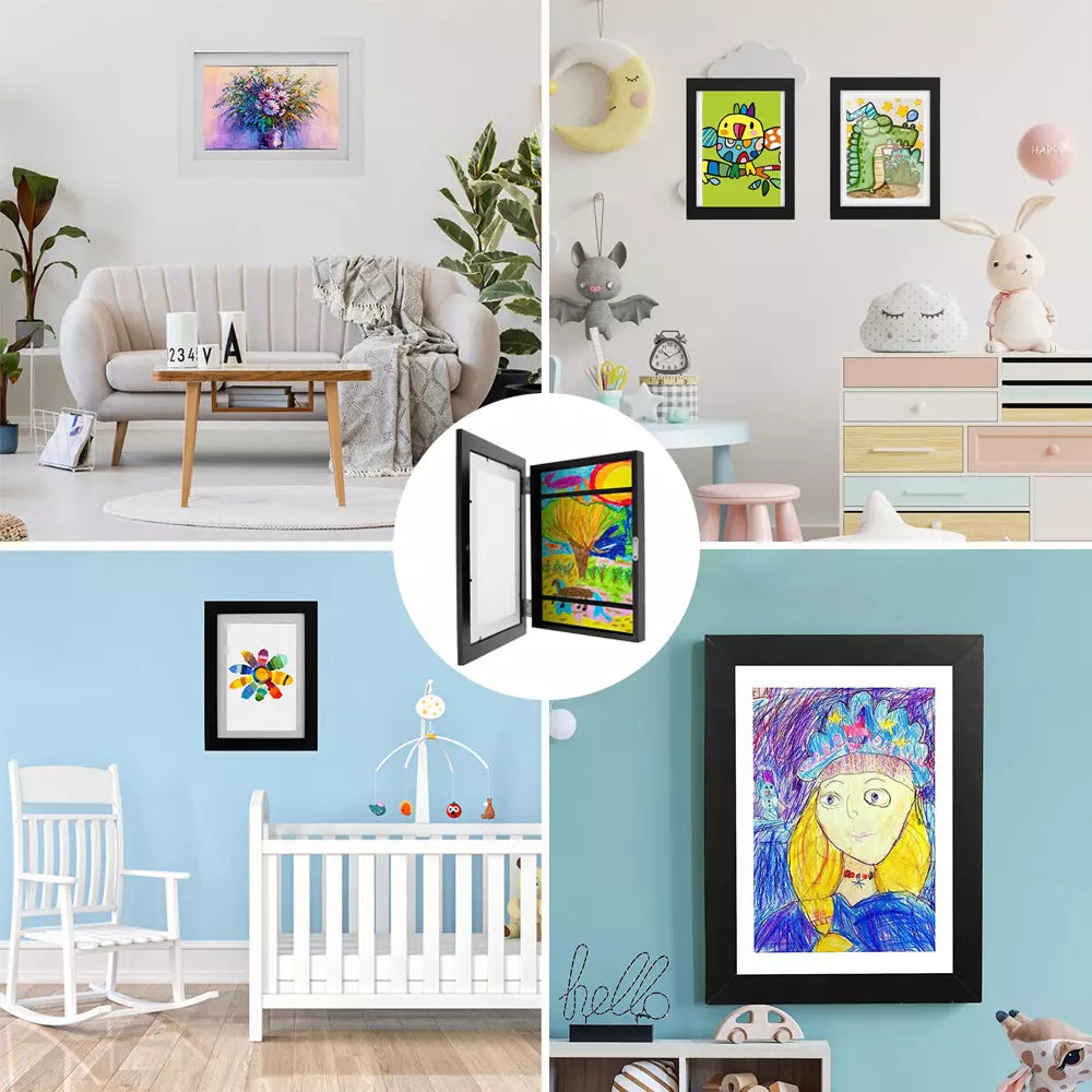 Kids Art Frame display