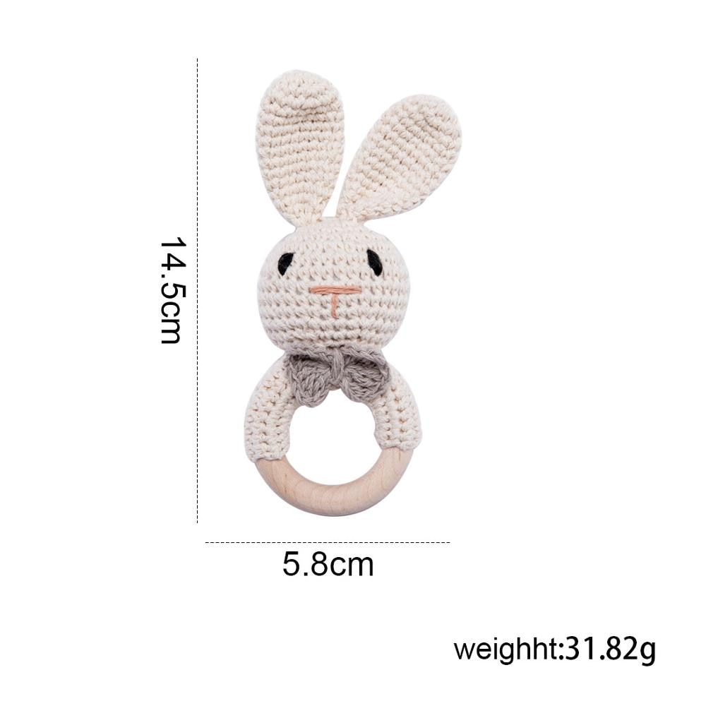 Crochet Baby Teether And Rattle