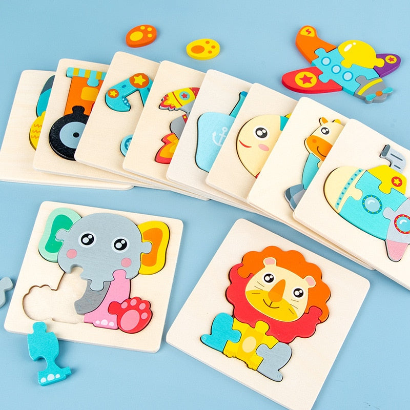Montessori Toddler Puzzles (6 Pack)