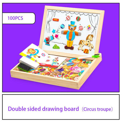 MONTESSORI MAGNETIC CIRCUS BOARD