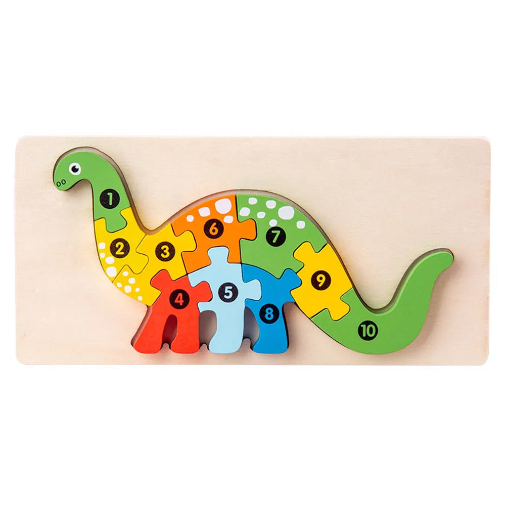 Montessori Wooden Puzzles