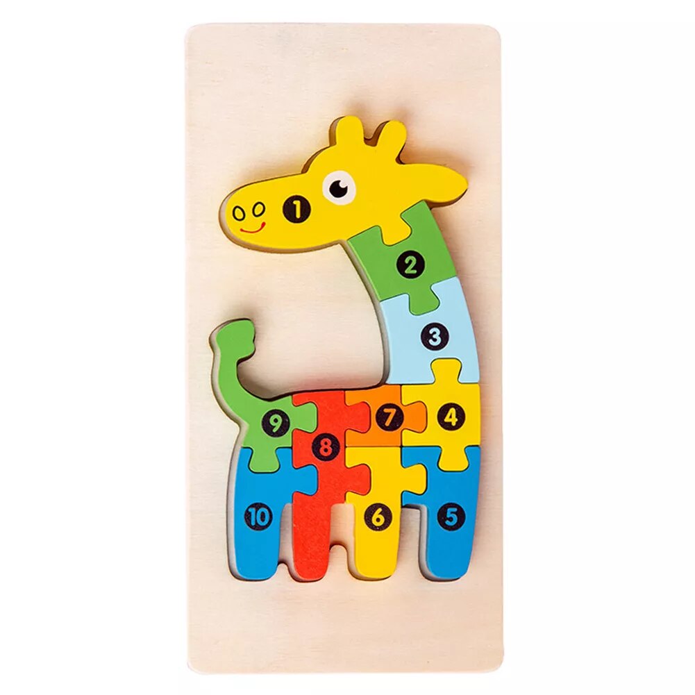 Montessori Wooden Puzzles