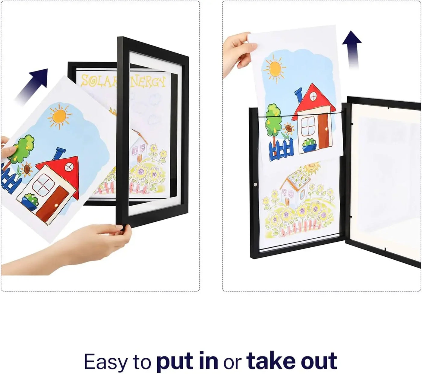 Instructions for Kids Art Frame