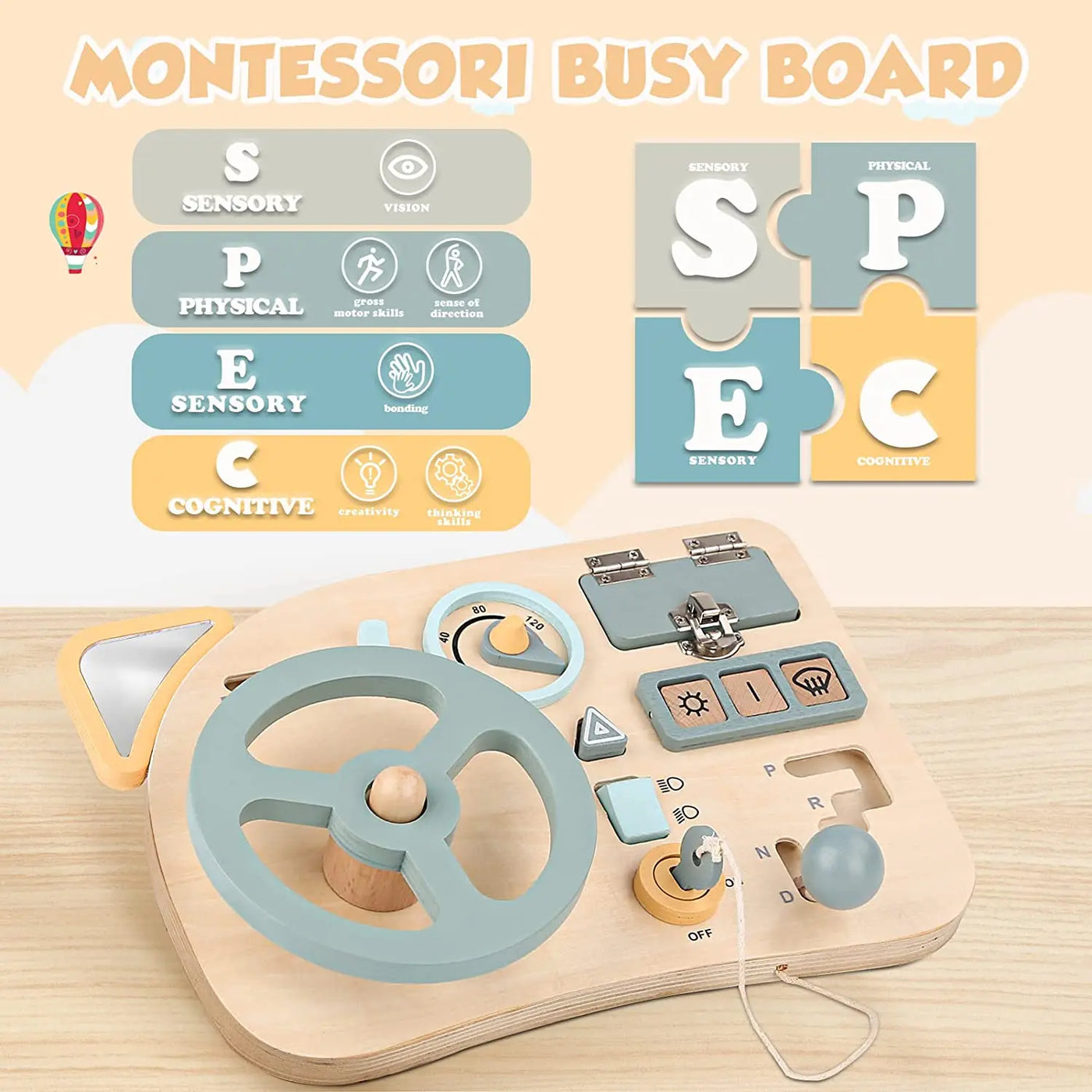 Sensory Wooden Toys