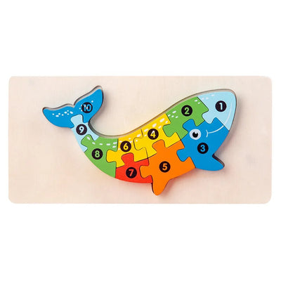 Montessori Wooden Puzzles