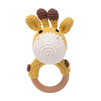 Crochet Baby Teether And Rattle