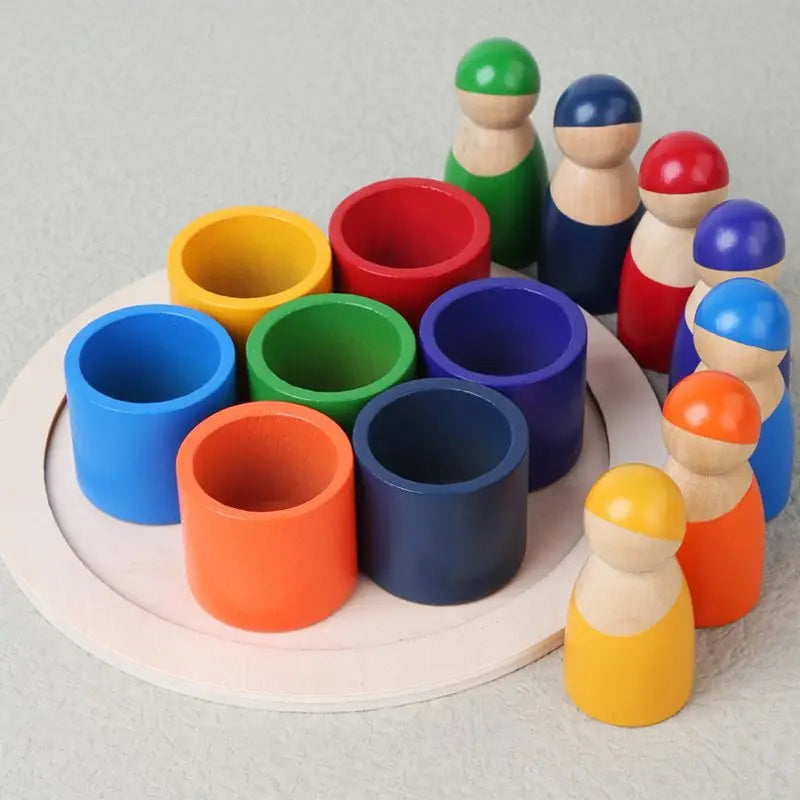 Rainbow Puzzle Toy