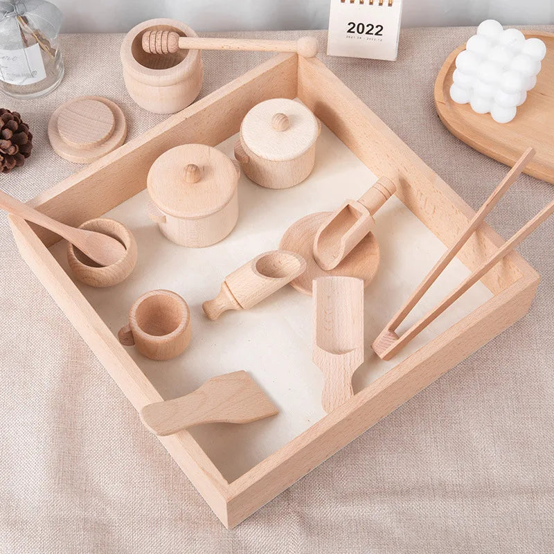 Montessori Pretend Kitchen Set