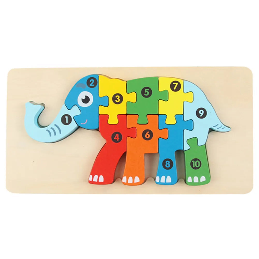 Montessori Wooden Puzzles