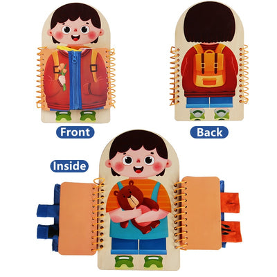 Montessori Dress up busy board