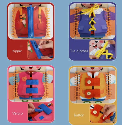 Montessori Dress up busy board