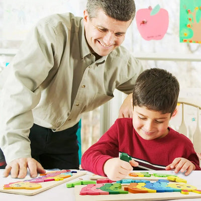 Montessori Wooden Puzzles