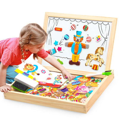 MONTESSORI MAGNETIC CIRCUS BOARD